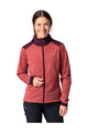 VAUDE Kolesarska  vetru odporna jakna - QIMSA SOFTSHELL - rdeča