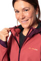 VAUDE Kolesarska  vetru odporna jakna - QIMSA SOFTSHELL - rdeča