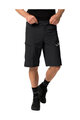 VAUDE Kolesarske kratke hlače brez naramnic - ALTISSIMO III - črna