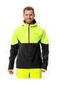 VAUDE Kolesarska  vetru odporna jakna - QIMSA SOFTSHELL - črna/rumena