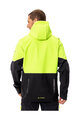 VAUDE Kolesarska  vetru odporna jakna - QIMSA SOFTSHELL - črna/rumena