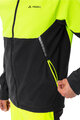 VAUDE Kolesarska  vetru odporna jakna - QIMSA SOFTSHELL - črna/rumena