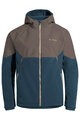 VAUDE Kolesarska  vetru odporna jakna - QIMSA SOFTSHELL - rjava/modra