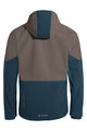 VAUDE Kolesarska  vetru odporna jakna - QIMSA SOFTSHELL - rjava/modra