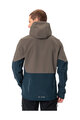 VAUDE Kolesarska  vetru odporna jakna - QIMSA SOFTSHELL - rjava/modra