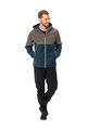 VAUDE Kolesarska  vetru odporna jakna - QIMSA SOFTSHELL - rjava/modra
