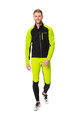 VAUDE Kolesarska  vetru odporna jakna - POSTA SOFTSHELL VI - rumena/črna