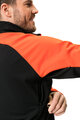 VAUDE Kolesarska  vetru odporna jakna - POSTA SOFTSHELL VI - rdeča/črna