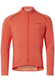 VAUDE Kolesarski dres z dolgimi rokavi zimski - MATERA LS - rdeča