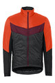 VAUDE Kolesarska  podaljšana jakna - KURO INSULATION - rdeča/črna