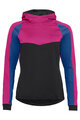 VAUDE Kolesarski dres z dolgimi rokavi zimski - QUIMSA LS - rožnata/črna/modra