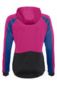 VAUDE Kolesarski dres z dolgimi rokavi zimski - QUIMSA LS - rožnata/črna/modra