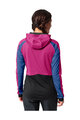 VAUDE Kolesarski dres z dolgimi rokavi zimski - QUIMSA LS - rožnata/črna/modra