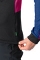 VAUDE Kolesarski dres z dolgimi rokavi zimski - QUIMSA LS - rožnata/črna/modra