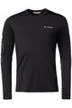VAUDE Kolesarska  majica z dolgimi rokavi - MONVISO MERINO - črna