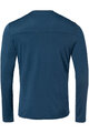 VAUDE Kolesarska  majica z dolgimi rokavi - MONVISO MERINO - modra