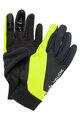 VAUDE Kolesarske  rokavice z dolgimi prsti - KURO WARM - črna/rumena