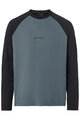 VAUDE Kolesarski dres z dolgimi rokavi poletni - LOAMER - siva/črna