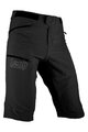 LEATT Kolesarske kratke hlače brez naramnic - MTB ENDURO 3.0 - črna