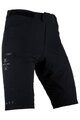 LEATT Kolesarske kratke hlače brez naramnic - MTB TRAIL 2.0 - črna