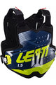 LEATT ščitnik za hrbet in prsni koš - CHEST PROTECTOR 1.5 TORQUE - črna/modra/rumena