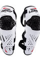 LEATT blazinice za kolena - DUAL AXIS PRO - bela