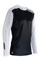 LEATT Kolesarski dres z dolgimi rokavi poletni - MTB ENDURO 4.0 - bela/črna