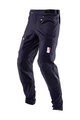 LEATT Kolesarske dolge hlače brez naramnic - MTB ALLMTN 4.0 - črna