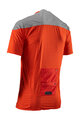 LEATT Kolesarski dres s kratkimi rokavi - MTB ALLMOUNTAIN 3.0 - rdeča/siva