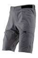 LEATT Kolesarske kratke hlače brez naramnic - MTB ENDURO 2.0 - siva