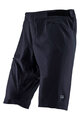 LEATT Kolesarske kratke hlače brez naramnic - MTB ENDURO 1.0 - črna