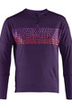 LEATT Kolesarski dres z dolgimi rokavi zimski - MTB TRAIL 4.0 - vijolična