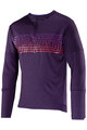 LEATT Kolesarski dres z dolgimi rokavi zimski - MTB TRAIL 4.0 - vijolična