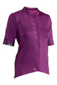 LEATT Kolesarski dres s kratkimi rokavi - MTB ENDURANCE 5.0 W - vijolična