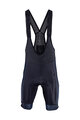 LEATT Kolesarske kratke hlače z naramnicami - BIB MTB ENDURANCE 6.0 - črna