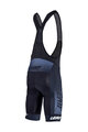 LEATT Kolesarske kratke hlače z naramnicami - BIB MTB ENDURANCE 6.0 - črna