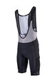 LEATT Kolesarske kratke hlače z naramnicami - BIB MTB ENDURANCE 5.0 - črna
