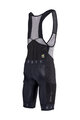 LEATT Kolesarske kratke hlače z naramnicami - BIB MTB ENDURANCE 5.0 - črna