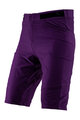 LEATT Kolesarske kratke hlače brez naramnic - MTB TRAIL 3.0 - vijolična