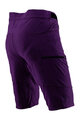 LEATT Kolesarske kratke hlače brez naramnic - MTB TRAIL 3.0 - vijolična