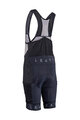 LEATT Kolesarske kratke hlače z naramnicami - BIB MTB ENDURANCE 5.0 W - črna