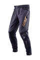 LEATT Kolesarske dolge hlače brez naramnic - GRAVITY 4.0 JR - črna