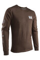 LEATT Kolesarska  majica z dolgimi rokavi - CORE - rjava