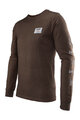 LEATT Kolesarska  majica z dolgimi rokavi - CORE - rjava