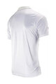 LEATT Kolesarska  majica s kratkimi rokavi - POLO TEAM SHORT - bela