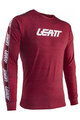 LEATT Kolesarska  majica z dolgimi rokavi - PREMIUM LONG - rdeča