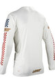LEATT Kolesarski dres z dolgimi rokavi poletni - MTB ENDURO 4.0 - bela