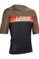LEATT Kolesarski dres s kratkimi rokavi - MTB ENDURO 3.0 - črna