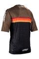 LEATT Kolesarski dres s kratkimi rokavi - MTB ENDURO 3.0 - črna