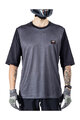 LEATT Kolesarski dres s kratkimi rokavi - MTB ENDURO 3.0 - siva/črna
